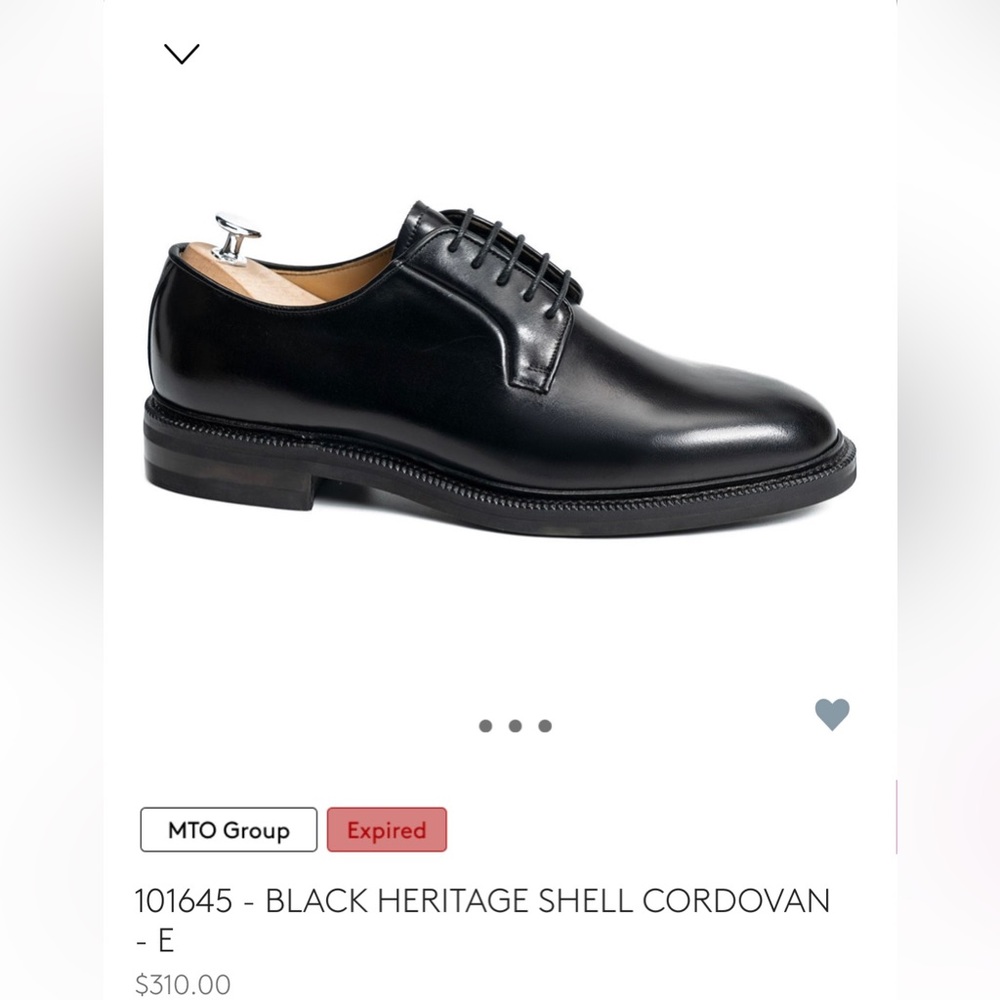 Meermin Black Derbies